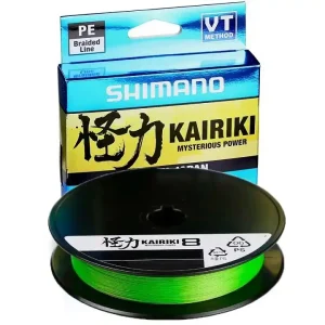 Koop Online Shimano Kairiki 8 Mantis Green 0.19mm