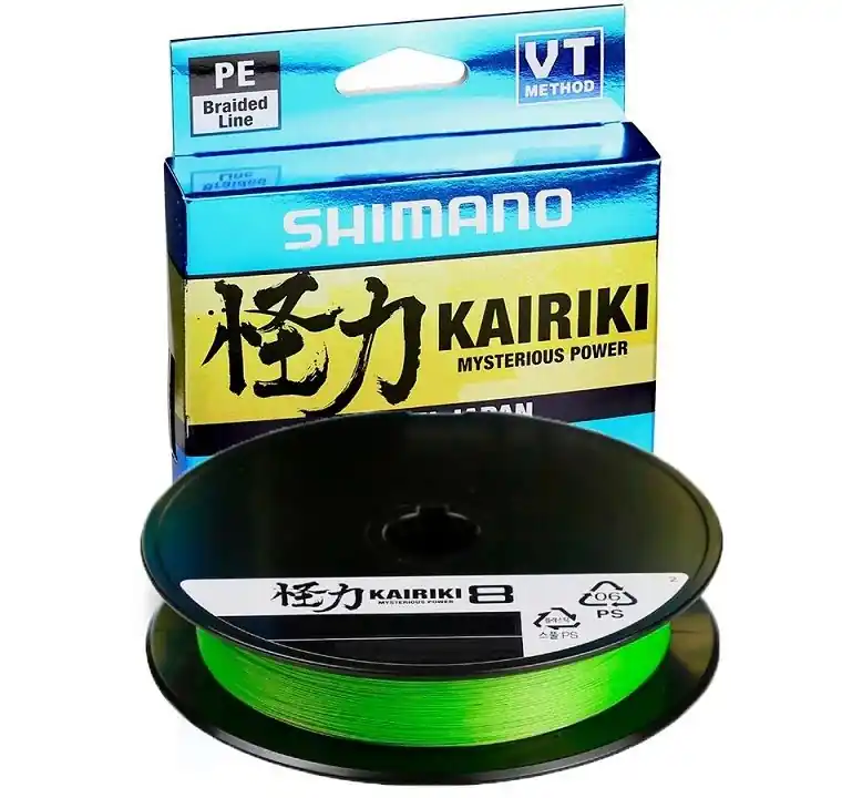 Koop Online Shimano Kairiki 8 Mantis Green 0.19mm