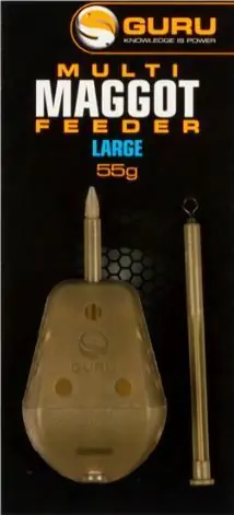 Guru multi maggot feeder large 55gr Betrouwbaar