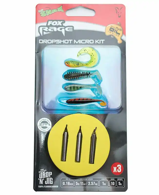 Direct Verzonden Rage dropshot micro kit 5gr 0.18mm