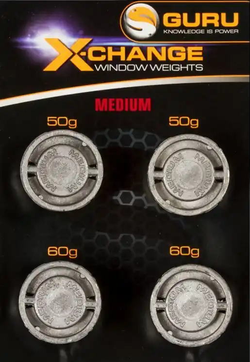 Guru x-change window weights large 30+40gr Tijdelijk Beschikbaar