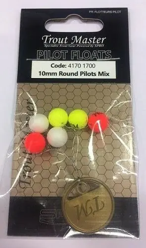Trout Master Round Pilots Mix 10mm Meest Verkocht