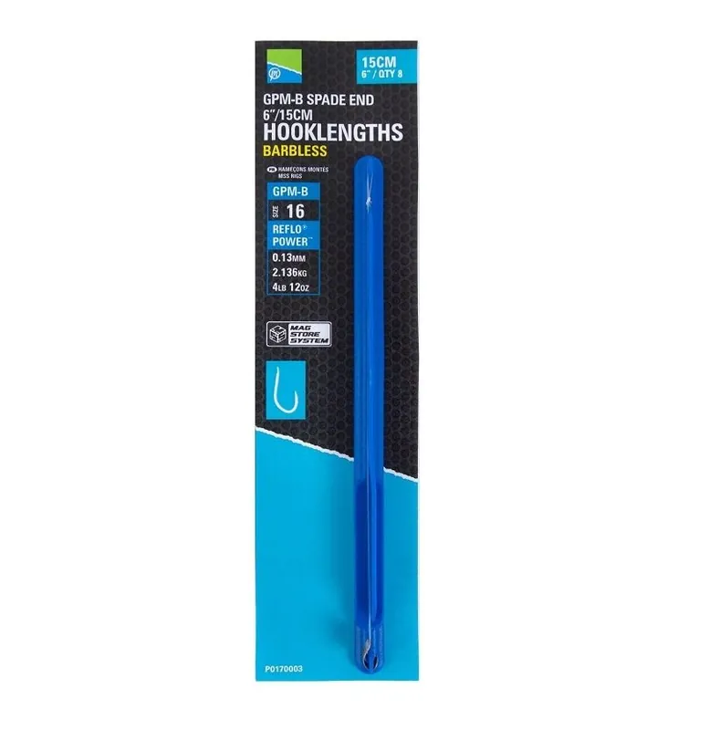 Lage Prijs Preston mss rig 6" GPM-B barbless 12