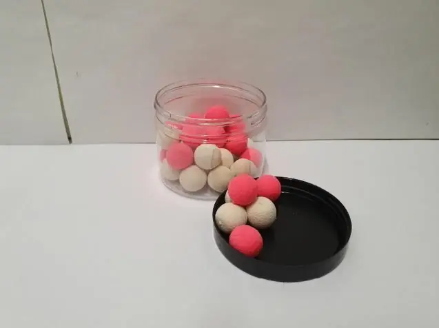 Dukebaits pop up ongeflavoured 15mm pink and white Koop Online