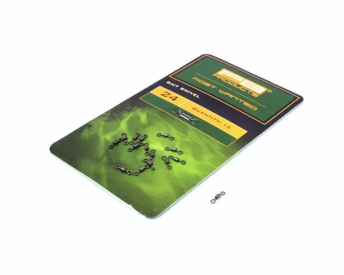 PB Products Bait Swivel Size 24 15pcs Beperkt Aanbod