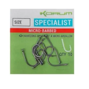Meest Verkocht Korum Xpert specialist micro barbed 6