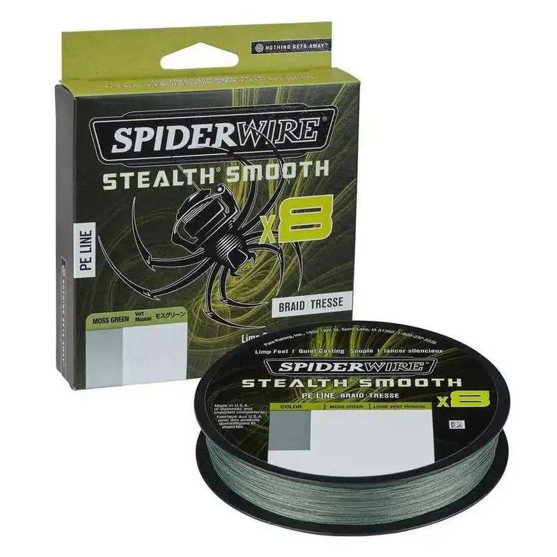 Spiderwire Stealth Smooth X8 0.23mm Green 150m Fabrieksprijs
