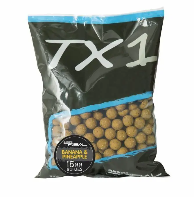 Tijdelijk Beschikbaar Isolate TX1 Boillie Banana & Pineapple 20mm 1kg