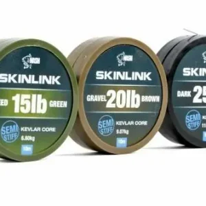 Nash Skinlink Semi-Stiff 20lb Silt Populair