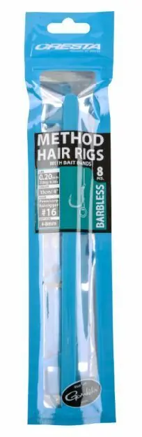 Cresta Method Rigs + Band 14-0,22Mm Barbless Hete Deal