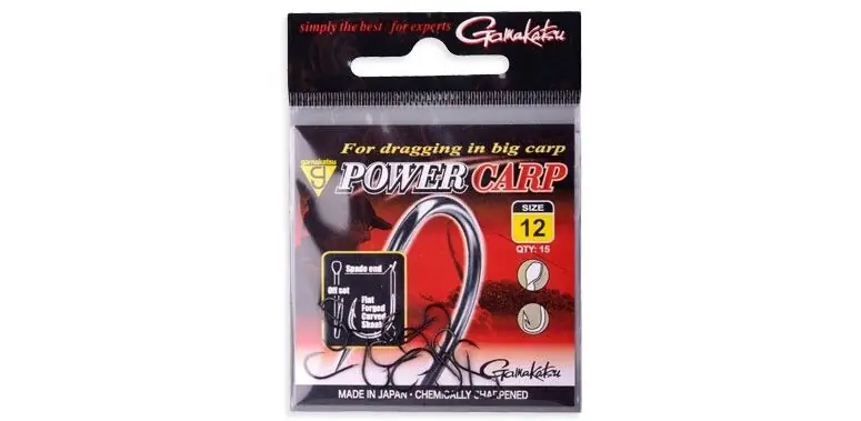 Gamakatsu Power Carp 16 Barbed Nieuw