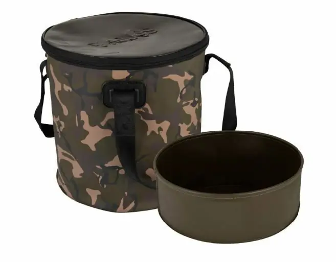 Flitsaanbieding Fox Aquos Camolite EVA Bucket & Insert 17 Liter
