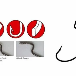 Gamakatsu Worm 314 MB Size 1/0 Seizoensaanbieding