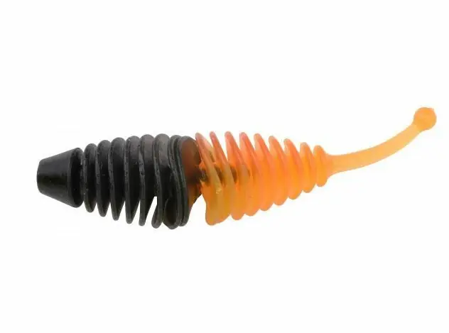 Gecertificeerd Spro Trout Master Incy Grub Orange / Black