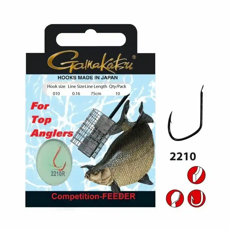 Gamakatsu 2210R Competition feeder 10/16 Exclusieve Aanbieding