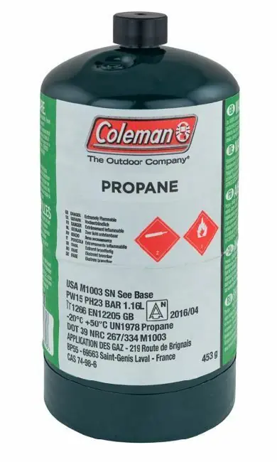 Uitverkoop Coleman propane fuel
