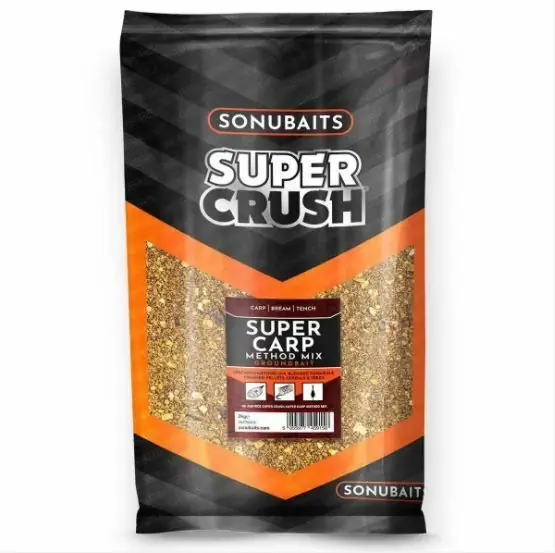 Sonubaits Supercrush Super Carp Method Mix 2kg Direct Verzonden