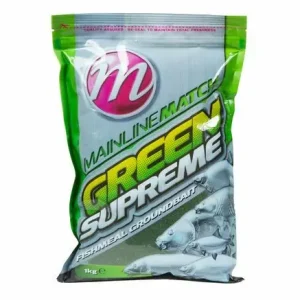 Exclusieve Aanbieding Mainline Match Green Supreme Fishmeal Groundbait 1kg
