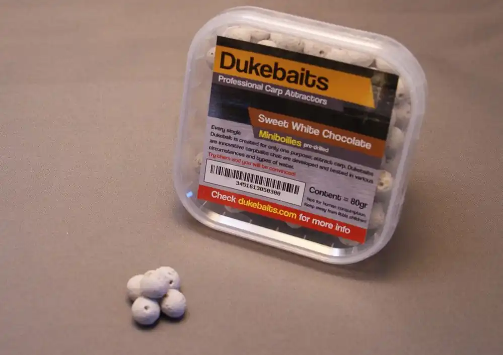 Koopje Dukebaits White Chocolate Drilled 9mm