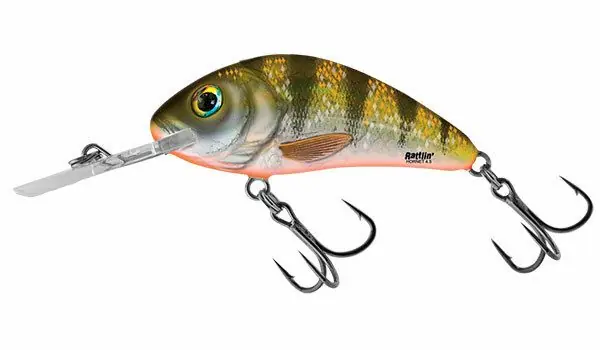 Alleen Vandaag Salmo Rattlin‘ Hornet 6.5 Yellow Holographic Perch Floating