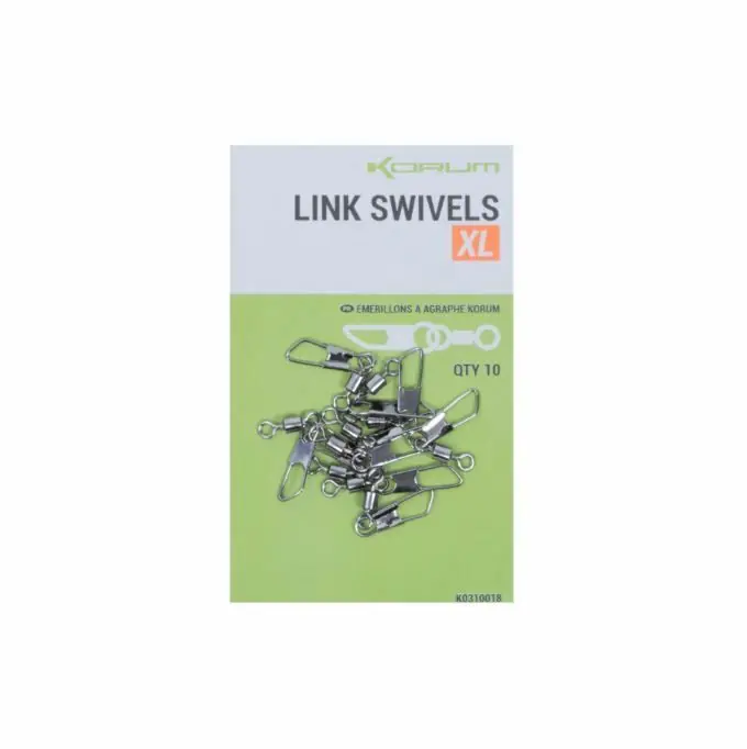 Korum Link Swivels XL Direct Beschikbaar