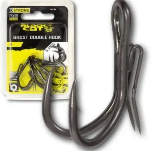 Meest Verkocht Black Cat Ghost Double Hook 4/0 5st