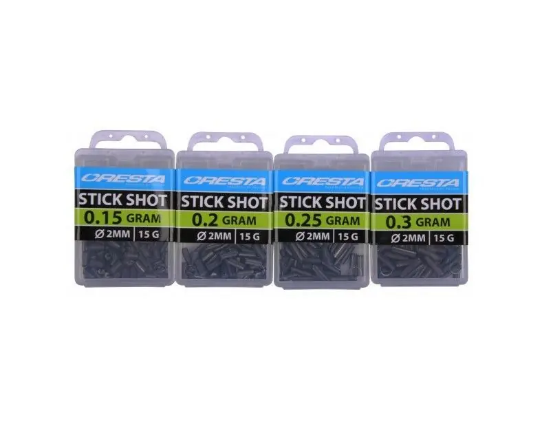 Cresta Stick Shots 2.0mm 0.15gr Dagaanbieding