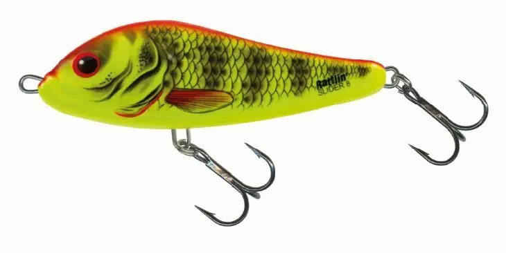 Salmo Rattlin‘ Slider 8cm Bright Perch Laatste Kans