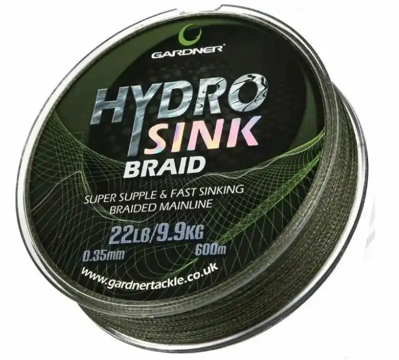 Beperkt Aanbod Gardner Hydro Sink Braid 0.35mm 22lb 600m