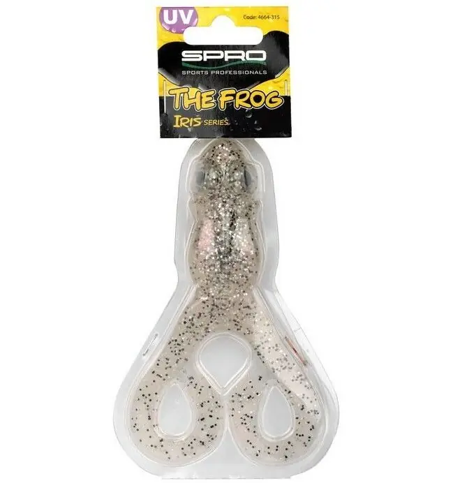 Spro Iris The Frog Salt & Pepper 12cm 20gr Nu Kopen