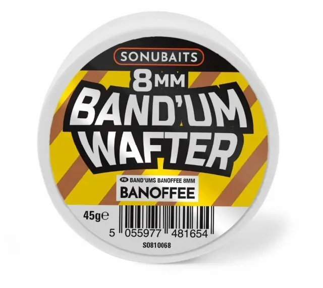 Sonubaits Bandum Wafter Banoffee 8mm Tijdelijk Beschikbaar