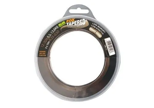 Nieuw Fox Edges Tapered Leaders 0.33-0.50mm