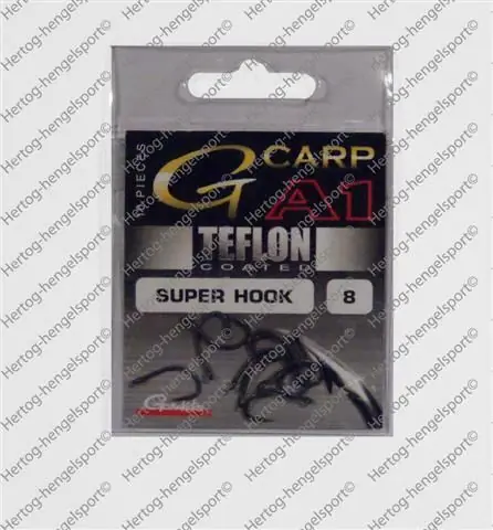 Nieuw Gamakatsu Hook A1 G-Carp Coated Super 8