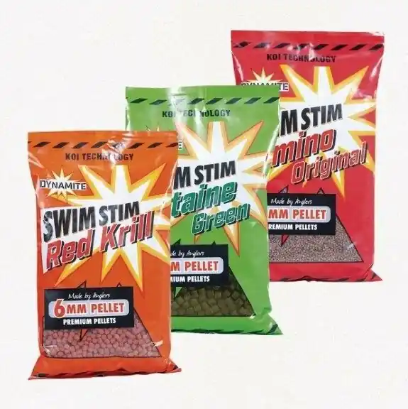 Dynamite Baits Swim Stim Krill Pellets 8mm Premium