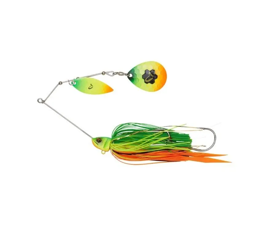 Goedkoop Savage Gear Da Bush Spinnerbait 14 cm 21g Sinking Firetiger