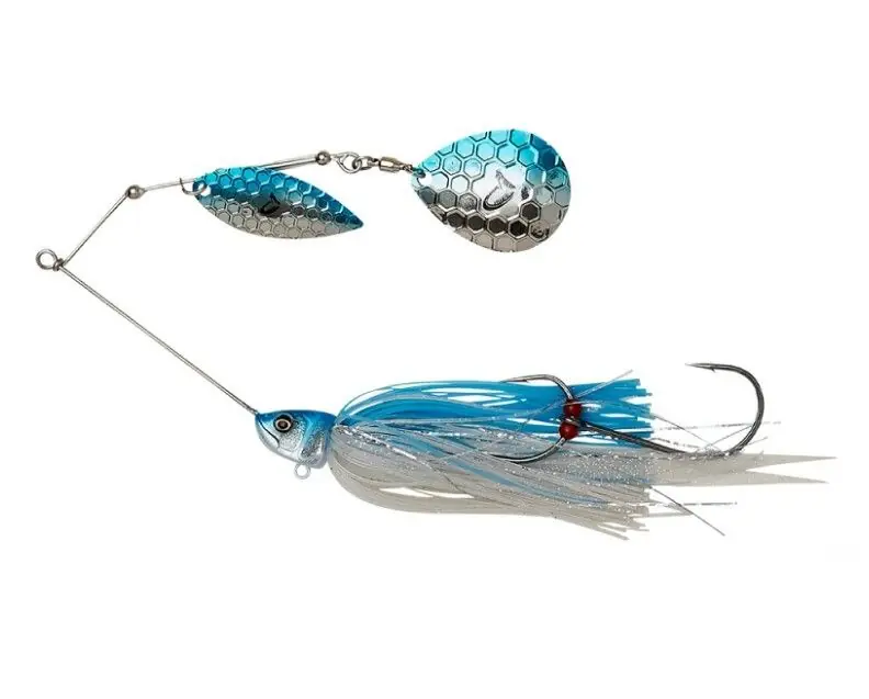 Savage Gear Da Bush Spinnerbait 14 cm 21g Sinking Blue Silver Laatste Versie