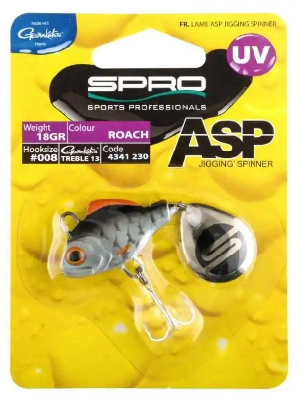 Spro Asp Spinner Uv 10Gr Roach Tijdelijk Beschikbaar