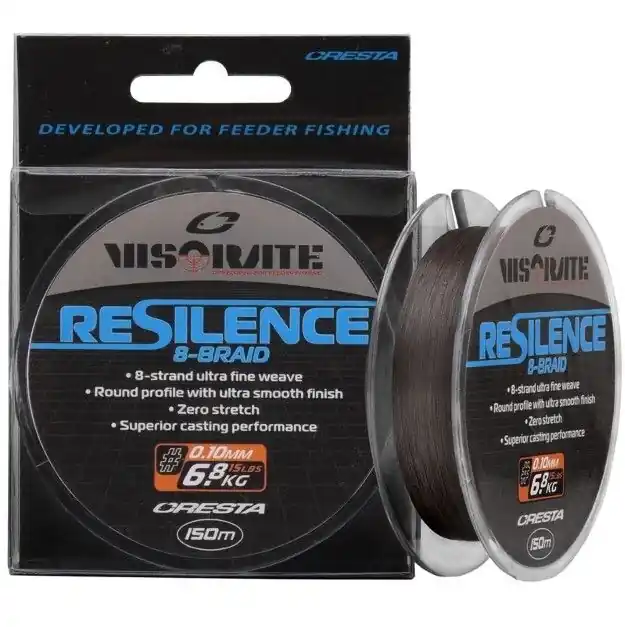 Beperkte Voorraad Cresta Visorate Resilence 8-Braid 0.10mm