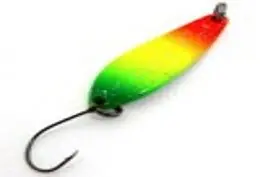 Seizoensaanbieding EFT Sailor Spoon 26mm 2.5g Orange Yellow Green Glitter
