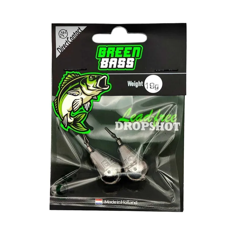 Green Bass Fishing Dropshot 19 gram 2st Lage Kosten