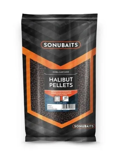 Lage Kosten Sonubaits Halibut Pellets 8mm 900 gram