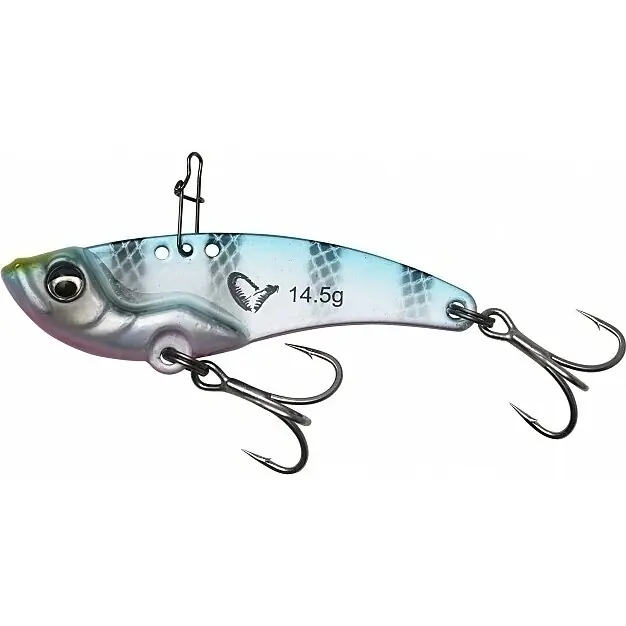 Bestel Nu Savage Gear Vib Blade 4.5cm 8.5gr Sinking Blue Pink Stripes - Voorradig