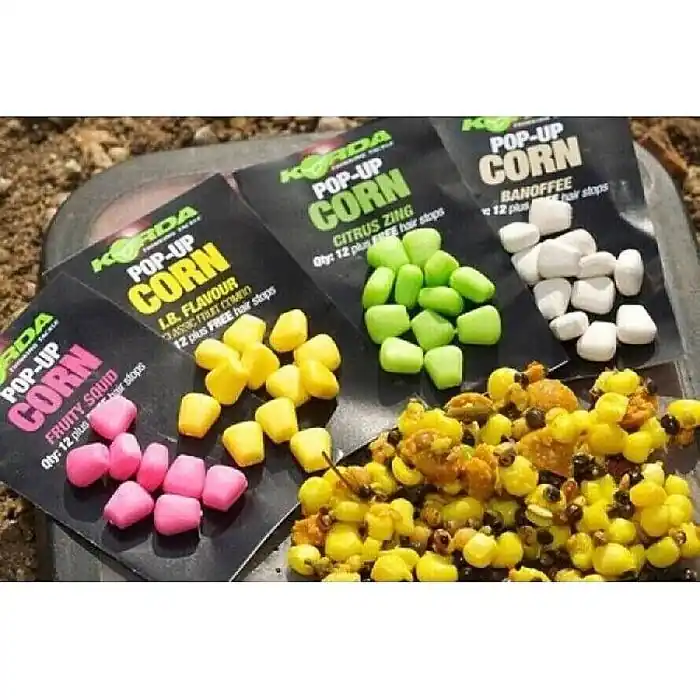 Korda Hookbaits Pop Up Maize IB Pink - Voorradig Seizoensaanbieding