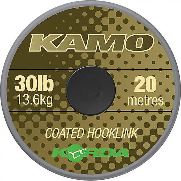 Populair Korda Kamo coated Hooklink 30lb 20m