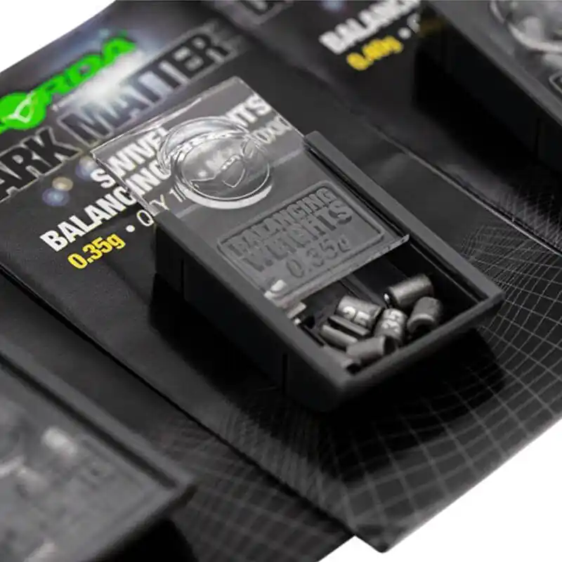 Beperkte Voorraad Korda Dark Matter Balancing Weights 0.30gr - Voorradig