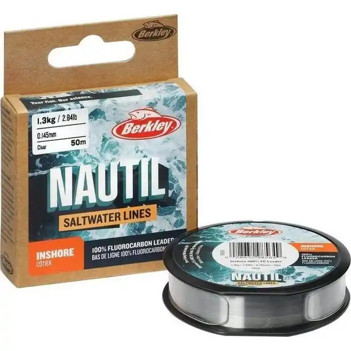 Berkley Nautil Inshore Fluorocarbon 0.25mm 50m - Voorradig Merkproduct