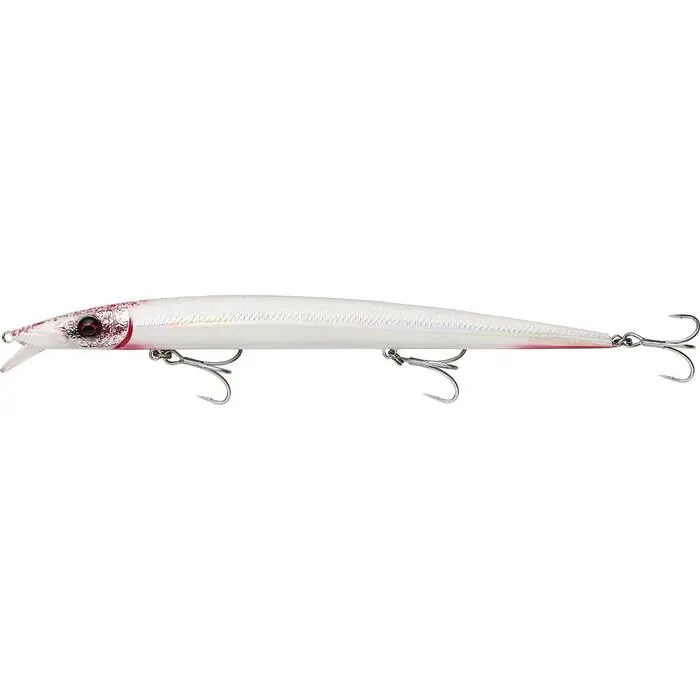 Savage Gear Barra Jerk 19cm 25gr Floating Bloody Pearl - Voorradig Uitverkoop