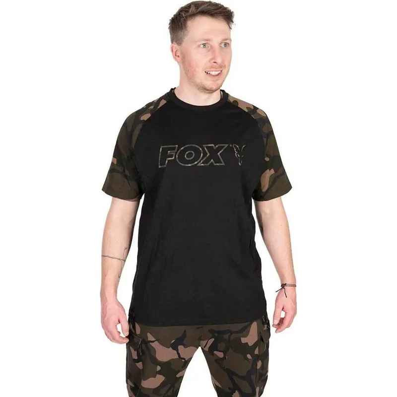 Fox Black / Camo Logo T-Shirt L Must-Have