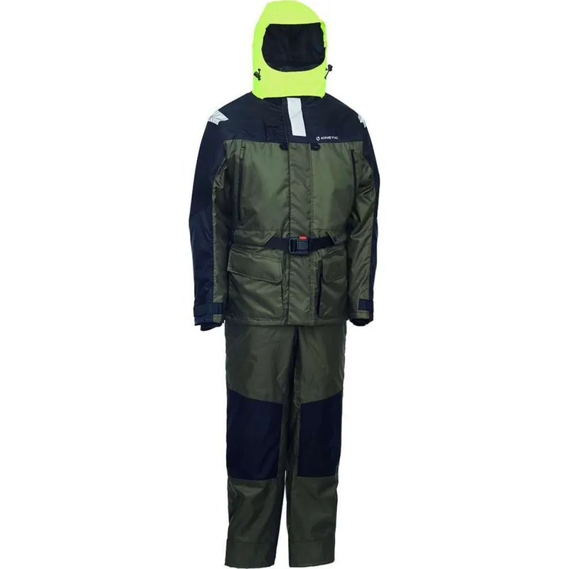 Kinetic Guardian 2pcs Flotation Suit XXL Olive/Black Premium