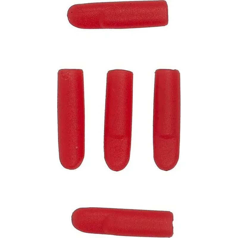 Snelle Levering Fox Rage Predator Red Treble Hook Sleeves L 10pcs